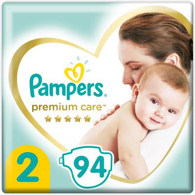 Подгузник Pampers Premium Care Mini р. 2 4-8 кг 94 шт. (8001841104911)