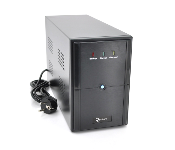Источник бесперебойного питания Ritar E-RTM1000L 600W линейно-интерактивный