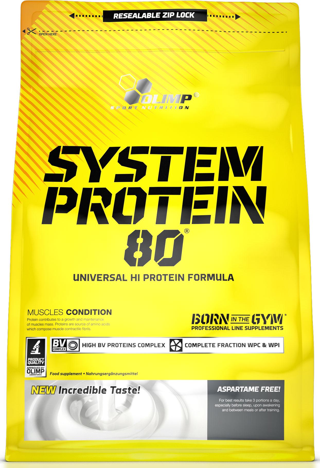 Протеїн Olimp Nutrition System Protein 80 700 g /20 servings/ Chocolate - фото 1