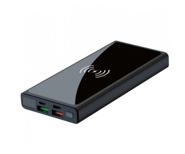 Батарея портативная XO PR141 Wireless QC22,5W/PD20W/WIR15W 10000mAh Black - фото 3 Батарея портативная XO PR141 Wireless QC22,5W/PD20W/WIR15W 10000mAh Black - фото 3