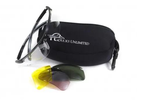 Окуляри захисні із змінними лінзами Ducks Unlimited Ducab-2 shooting KIT Anti-Fog - фото 8