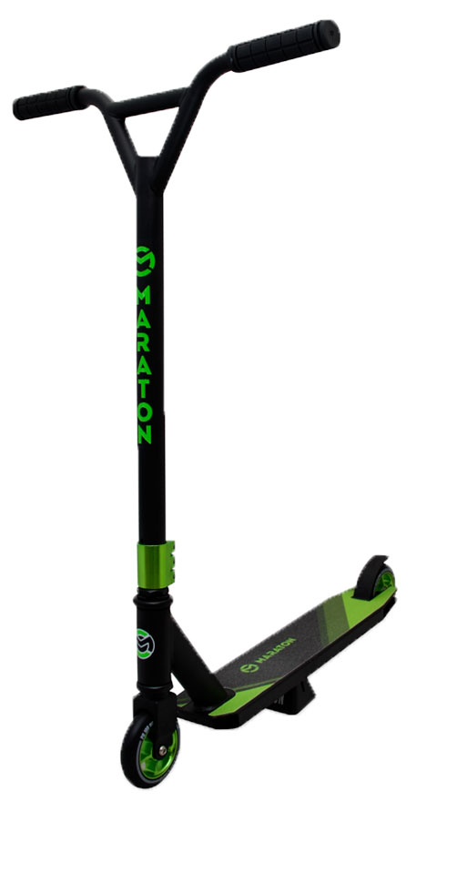 Самокат трюковой Maraton Turbo Зеленый (Turbo_g)
