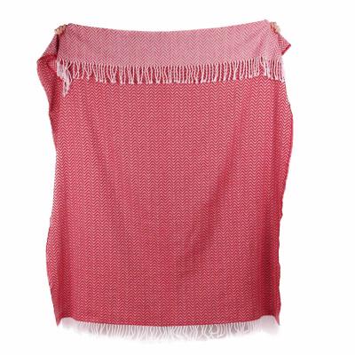 Плед виола 140x200 см Красный - фото 2