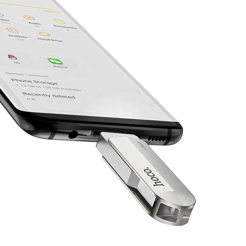Флеш-пам'ять Hoco UD10 USB3.0 Type-C 128 GB (37633-01_414) - фото 5