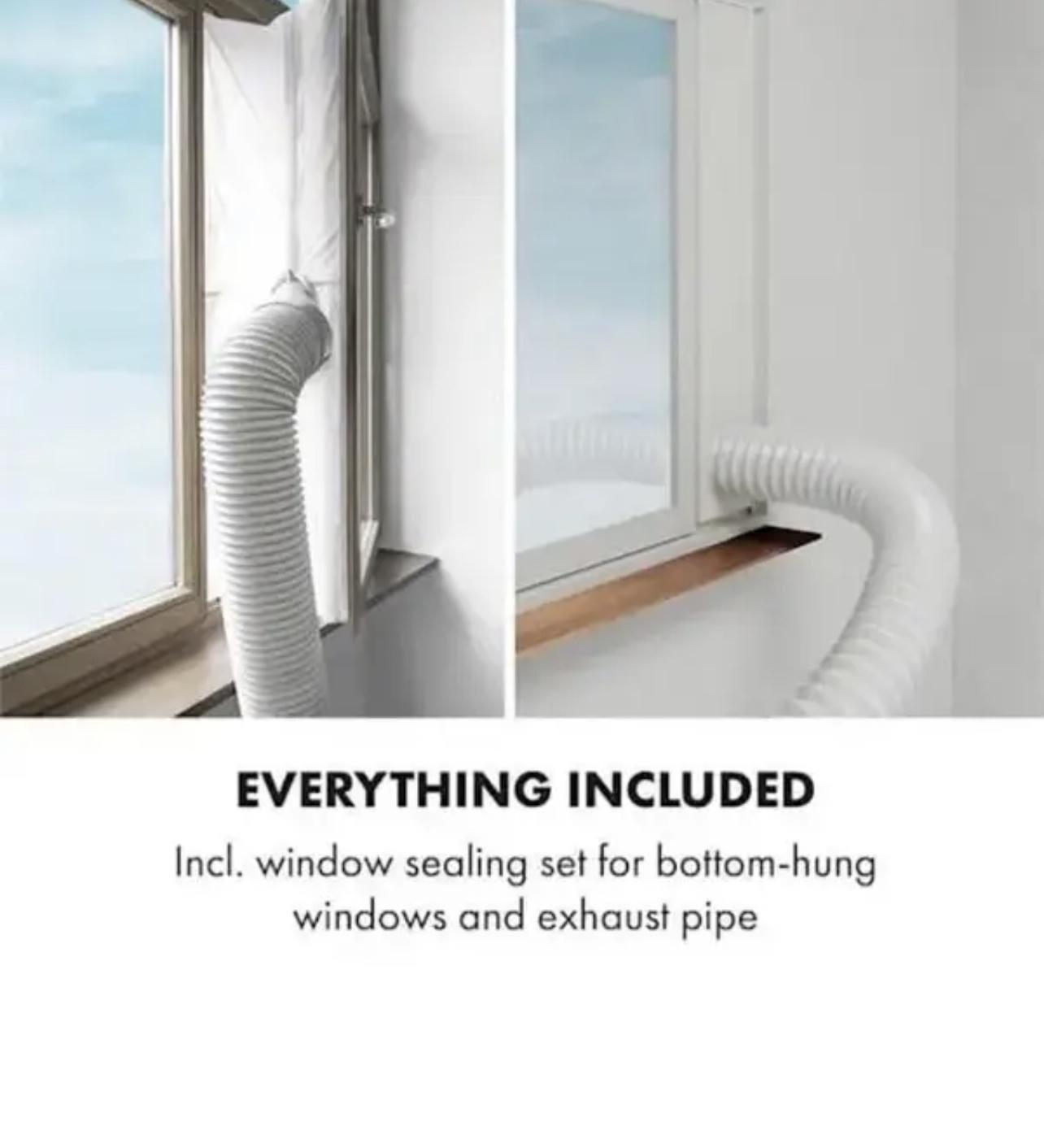 Кондиціонер мобільний KLARSTEIN Metrobreeze Miami 9000 BTU/2,6 кВт 950 Вт 26-44 м2 Чорний (10034679) - фото 6 Кондиціонер мобільний KLARSTEIN Metrobreeze Miami 9000 BTU/2,6 кВт 950 Вт 26-44 м2 Чорний (10034679) - фото 6