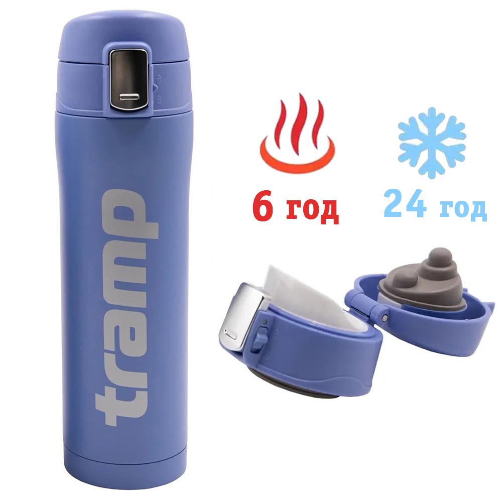 Термос Tramp Soft Touch 0,45 мл Блакитний (TRC-107-sky-blue) - фото 2 Термос Tramp Soft Touch 0,45 мл Блакитний (TRC-107-sky-blue) - фото 2