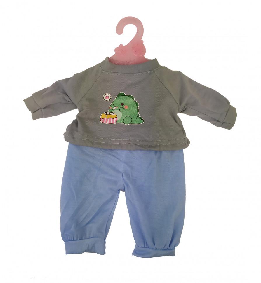 Кукольный наряд WarmBaby DBJ-445A-456 Зеленый динозаврик