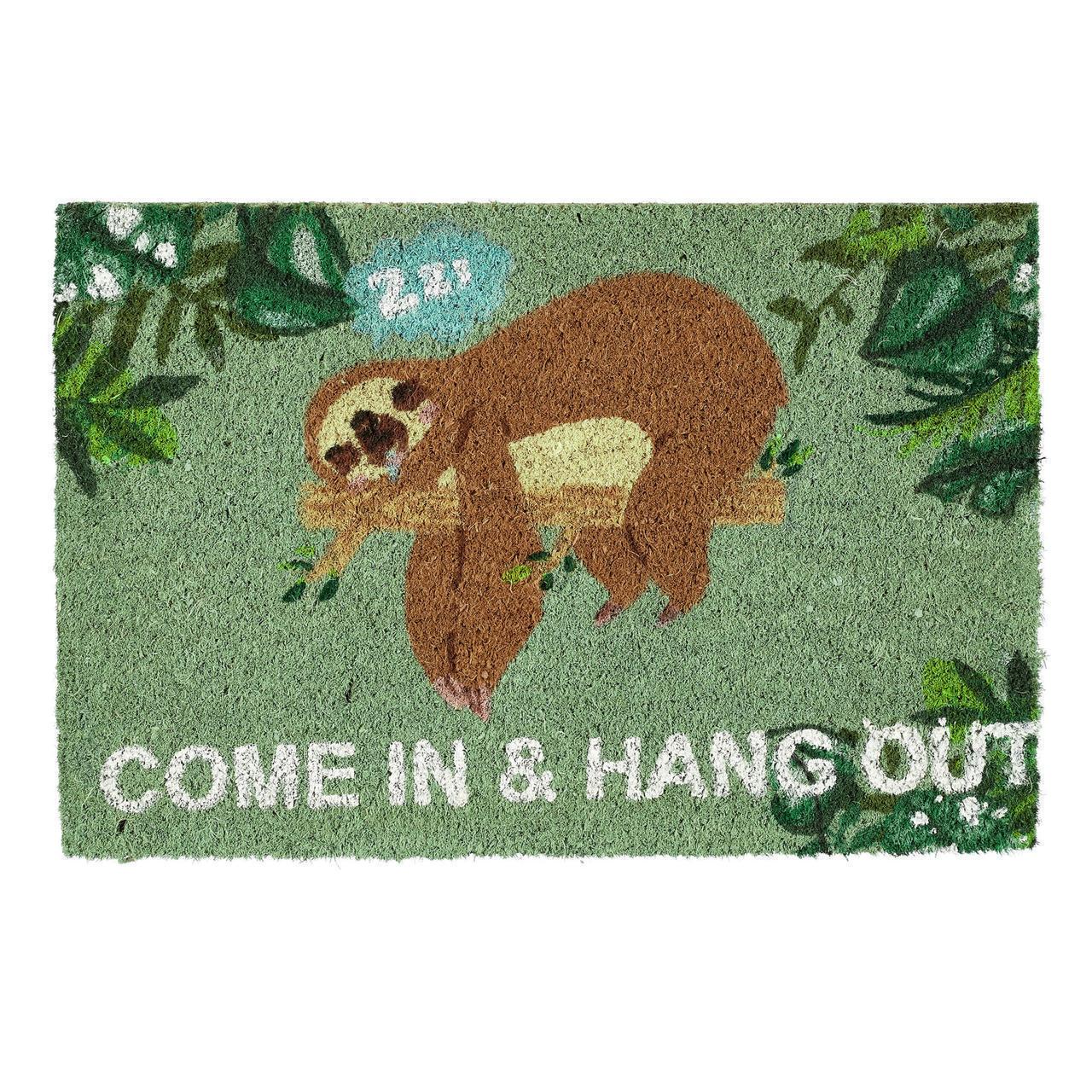 Коврик Relaxdays Come in & Hang Out из кокосового волокна 60x40 см (10032744)