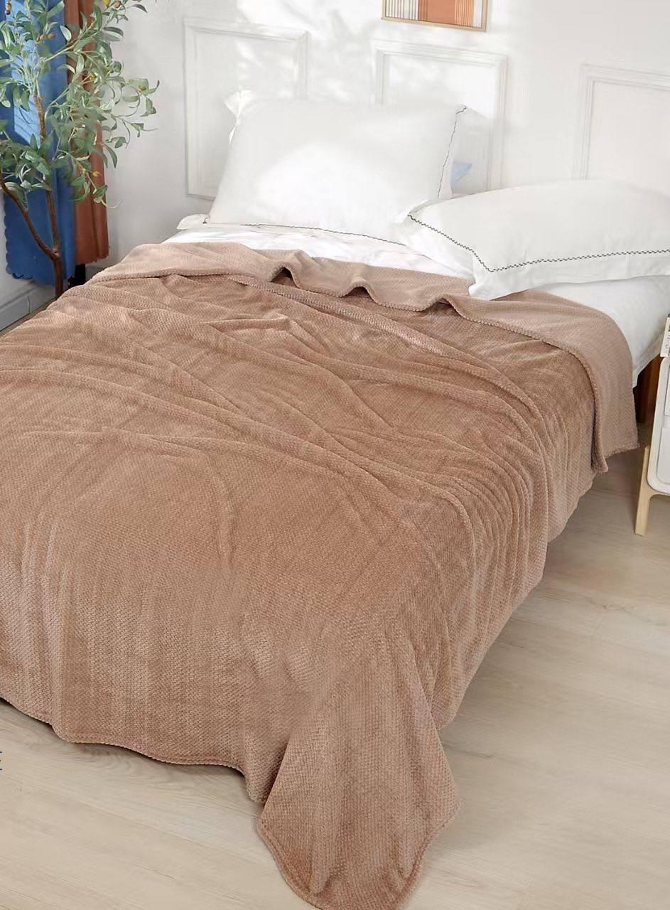 Плед бамбуковый евро 200x220 см Коричневый (Д-al-velpl-001-04) Плед бамбуковый евро 200x220 см Коричневый (Д-al-velpl-001-04)