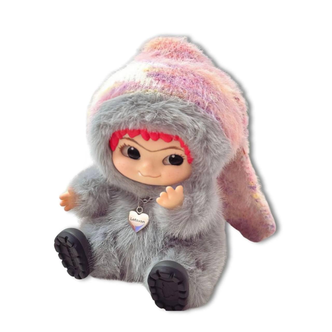 Мягкая игрушка-брелок Wakuku Вакуку с шапочкой 1-й сезон сюрприз - фото 4