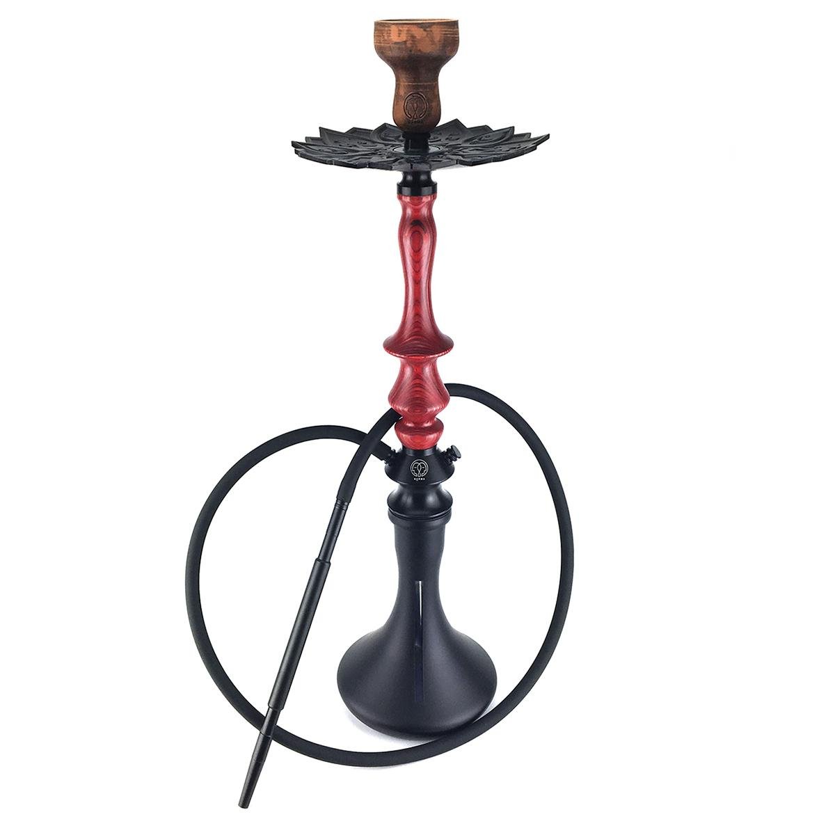 Кальян Karma Hookah 3.2 Red колба Craft Black Matt (034-272) - фото 1