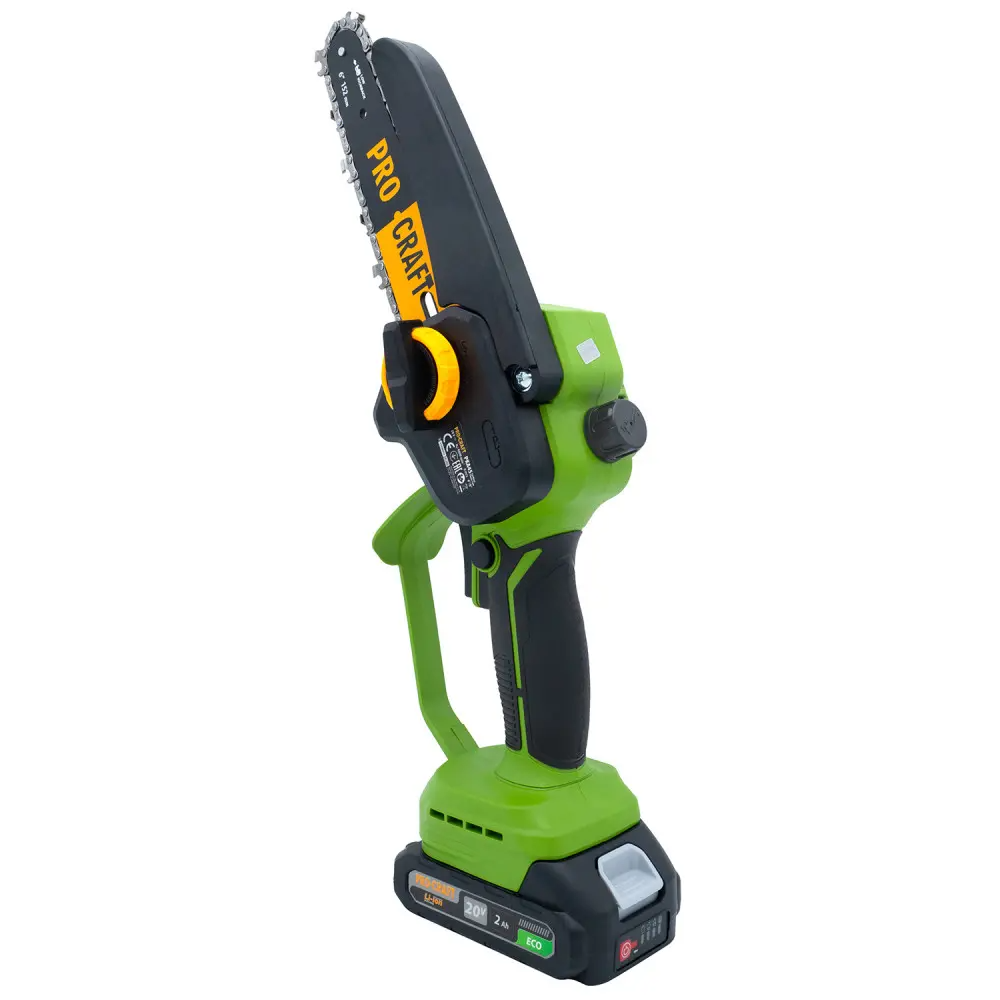 Пила безщіткова акумуляторна ProCraft PKA45 з 2 акумуляторами та зарядним пристроєм з кейсом - фото 3 Пила безщіткова акумуляторна ProCraft PKA45 з 2 акумуляторами та зарядним пристроєм з кейсом - фото 3