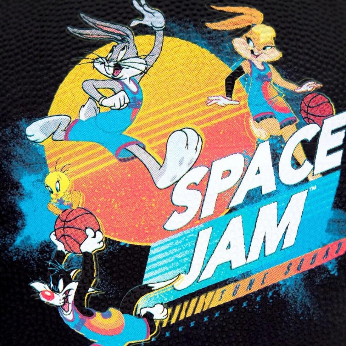 Мяч баскетбольный Spalding Space Jam Tune Court р. 7 Мультиколор (84560Z) - фото 3