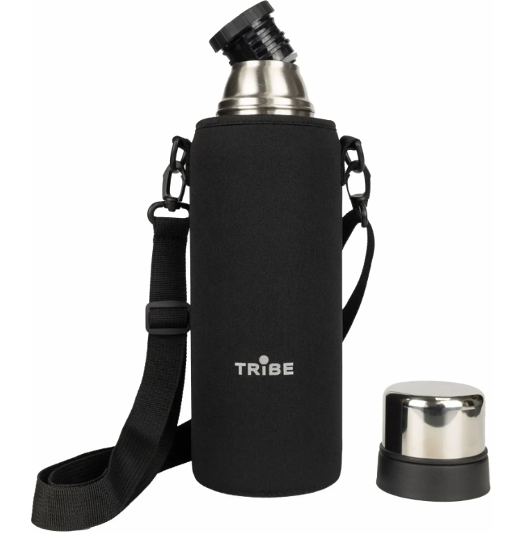 Чехол для термосов Tribe Neoprene Cover T-DF-0011 Expedition и Soft Touch 1,2 л Черный (6936116102511) - фото 4 Чехол для термосов Tribe Neoprene Cover T-DF-0011 Expedition и Soft Touch 1,2 л Черный (6936116102511) - фото 4