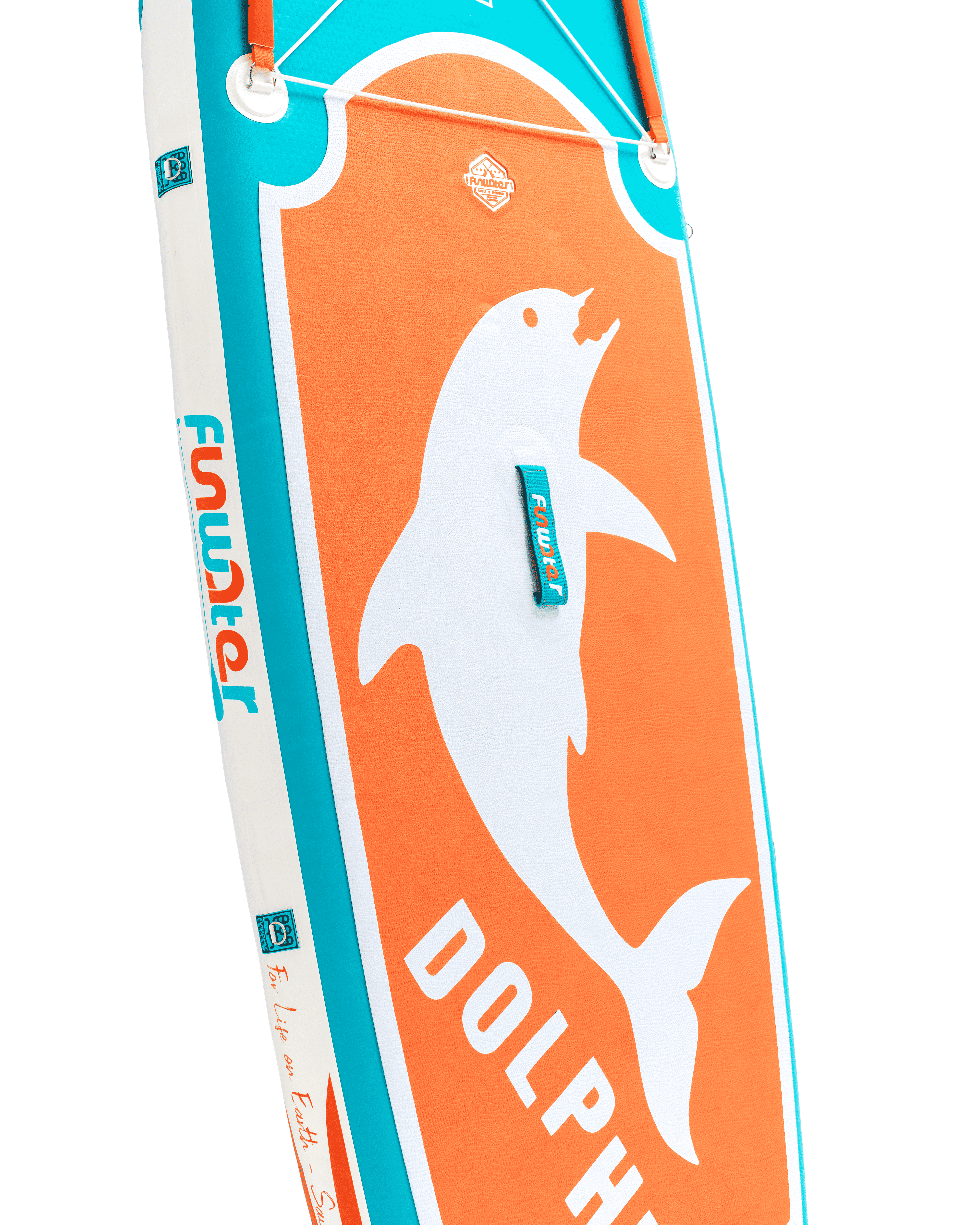 SUP-доска надувная Funwater Paddleboard Dolphins 10" 8в1 320x78x15 см - фото 5 SUP-доска надувная Funwater Paddleboard Dolphins 10" 8в1 320x78x15 см - фото 5