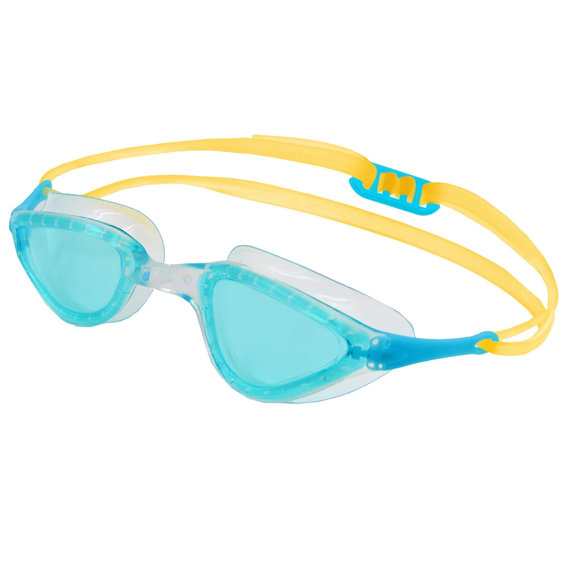 Очки для плавания взрослые MadWave FIT M042611 Бирюзовый (M042611_Бирюзовый)