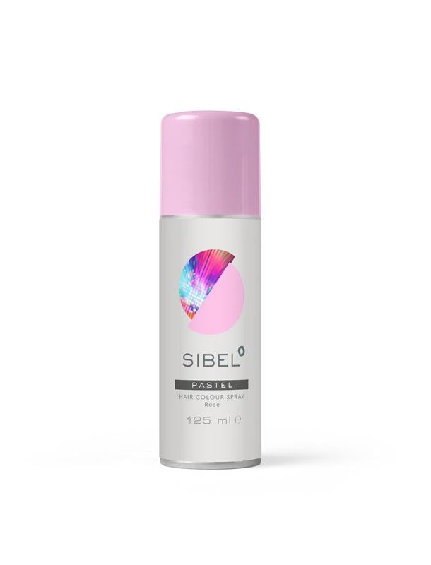 Спрей краска для волос Sibel PASTEL Hair Colour Spray Rose 125 мл Пастельно-розовый (230000-16)