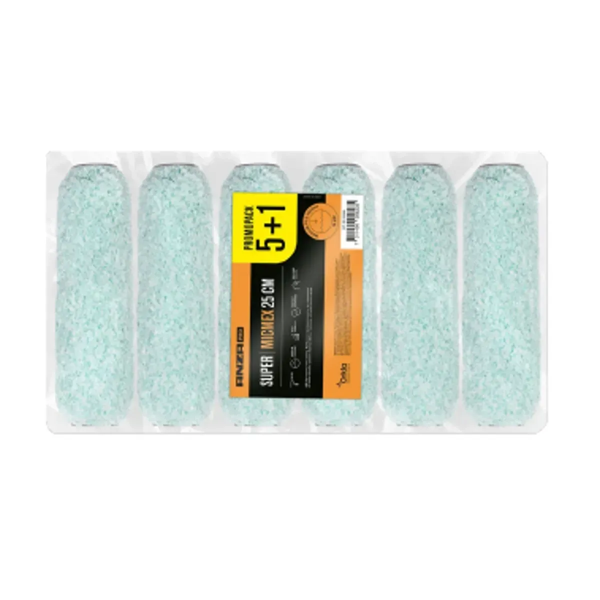 Набор валиков Anza Super Micmex Maxi 25 см 6 шт. (2770838643) - фото 2 Набор валиков Anza Super Micmex Maxi 25 см 6 шт. (2770838643) - фото 2