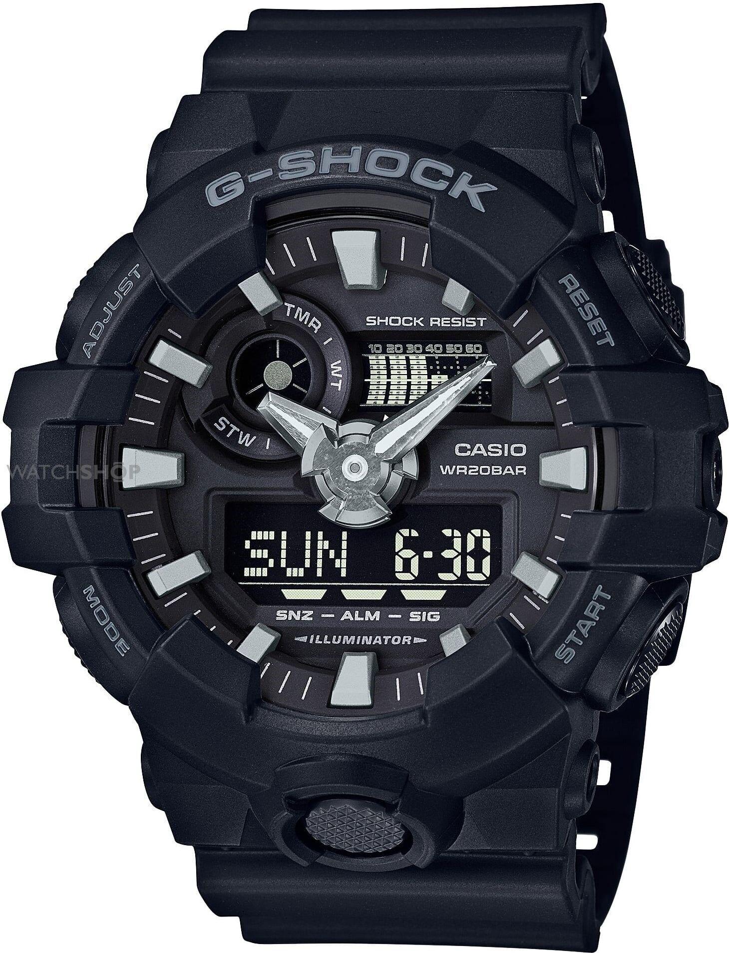 Мужские Часы Casio G-SHOCK GA-700-1BER Кварцевые