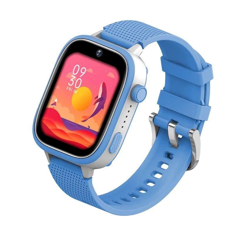 Смарт-часы детские Lemfo T49 с GPS/видеозвонком/прослушиванием Синий (26389488)