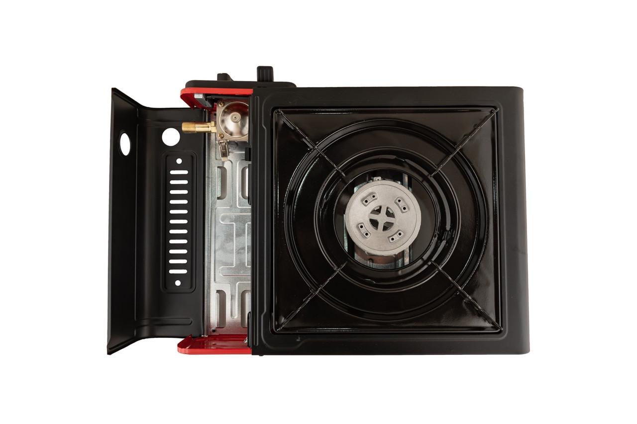 Плита газова з п'єзопідпалом у пластиковому кейсі 2,4 кВт 145 г/год. 42 Bar G30/G31 I3В/P 50 - фото 6 Плита газова з п'єзопідпалом у пластиковому кейсі 2,4 кВт 145 г/год. 42 Bar G30/G31 I3В/P 50 - фото 6