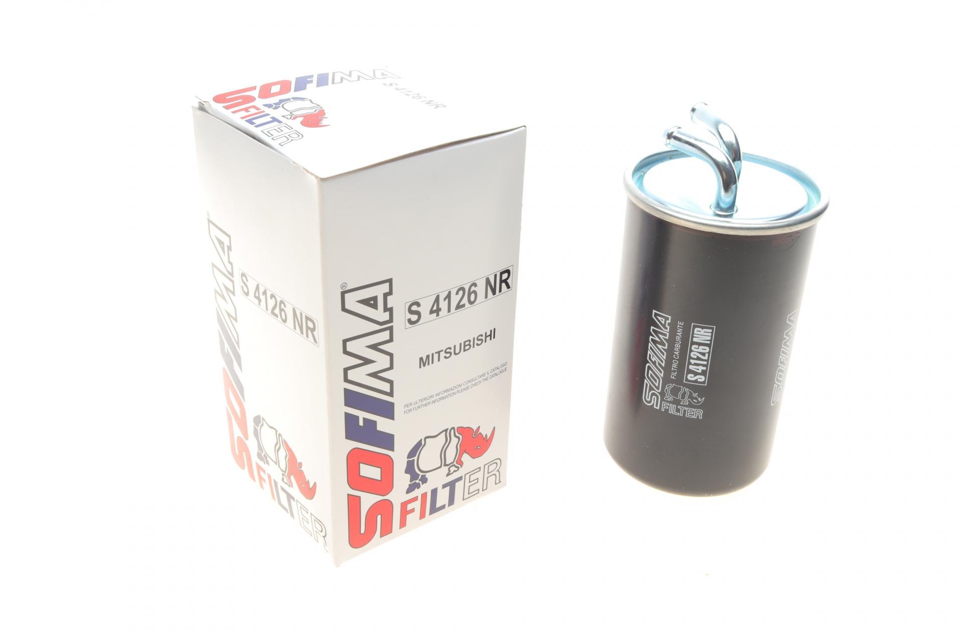 Фільтр паливний SOFIMA для Mitsubishi Lancer VIII/ Outlander II 2,0 DI-D 07- (S 4126 NR)