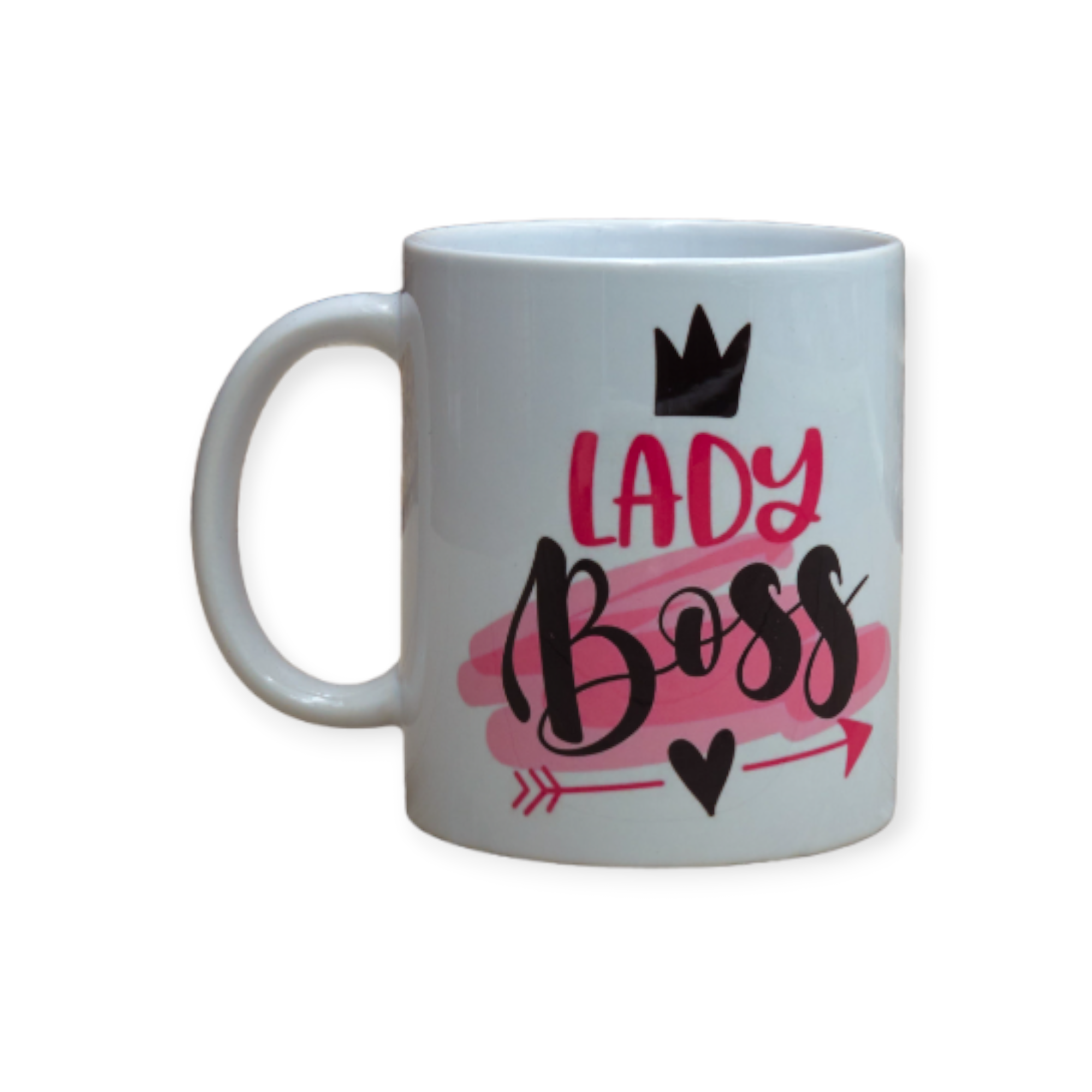 Чашка с принтом "Lady boss" 330 мл (01_K0333021213)