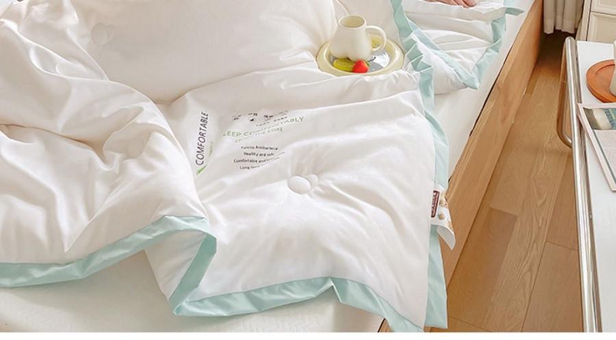 Ковдра полегшена Homytex полуторна 150х200 см Білий (арт. HT-40843) - фото 7