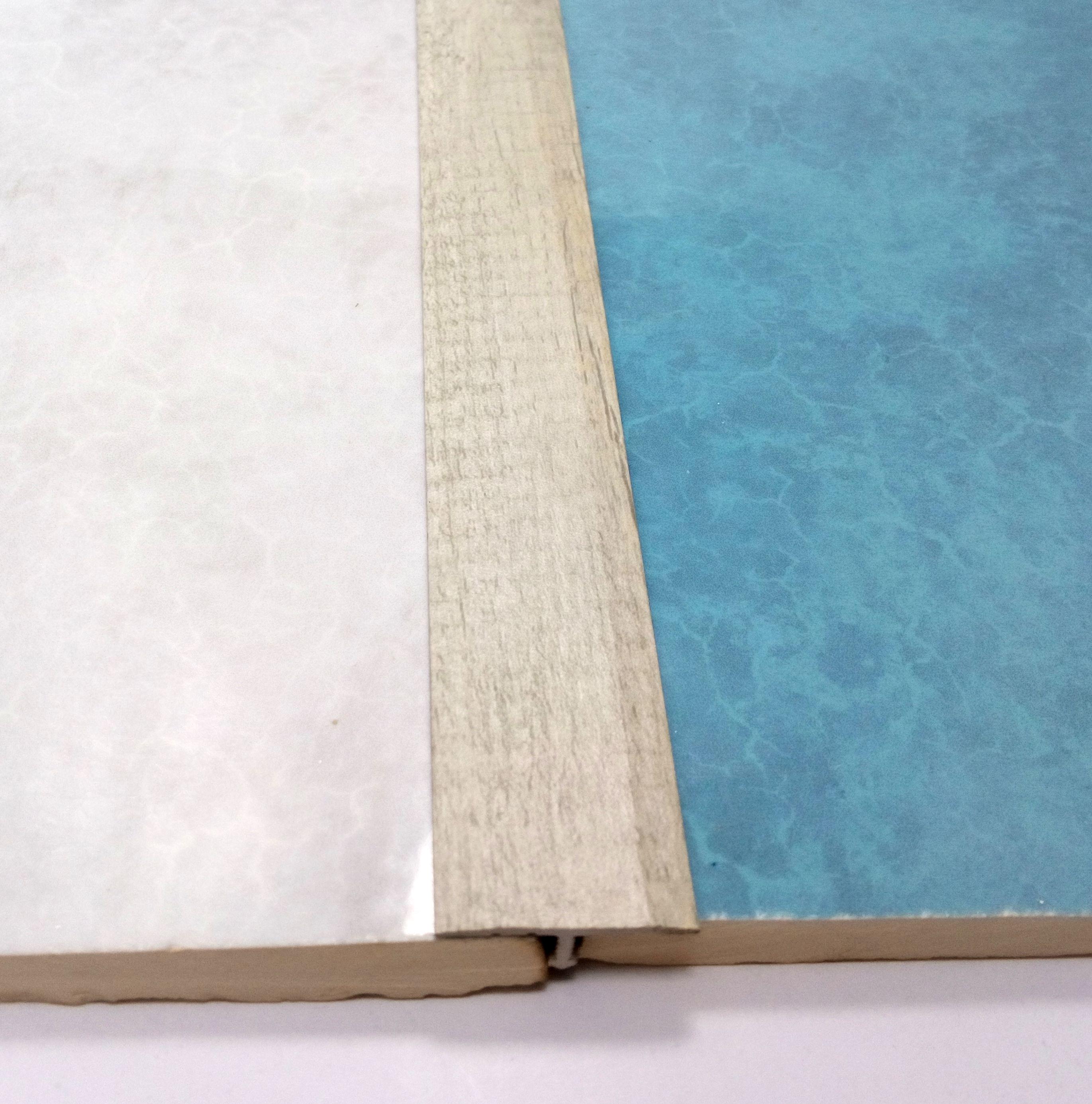 Т-профиль для плитки АТ 26 алюминиевый крашеный 2,7 м Дуб серый (3АТ 262722) - фото 3