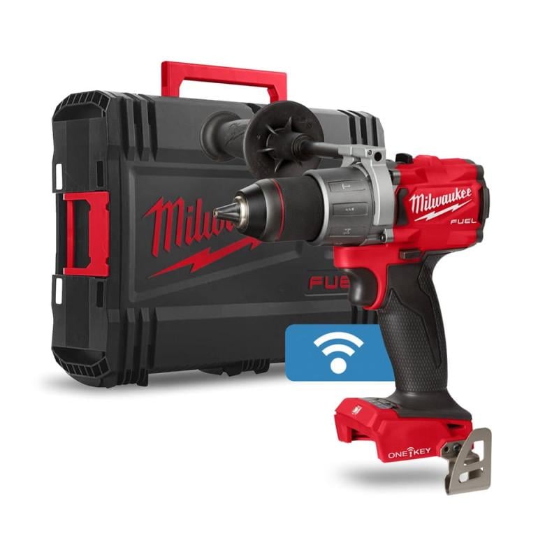 Дрель-шуруповерт аккумуляторный Milwaukee M18 ONEPD2-0X HD кейс 135 Нм - фото 3