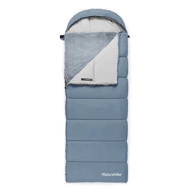 Спальный мешок с подогревом Naturehike BE400 CNK2300SD021 правый 220 см Серый (6976507667319)