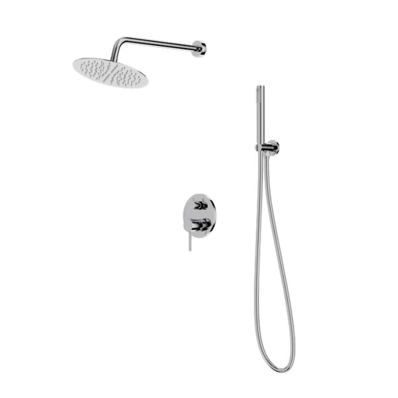 Душова система Lavita Orion прихованого монтажу латунь Хром (5900378341574)