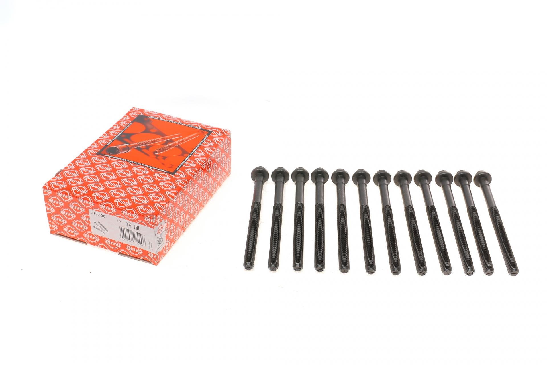 Болти головки ELRING Volvo C30/S40/S60/S80/V50/V70/XC60/XC70/XC90 2,4 D5 01-14 12 шт. (270,130)