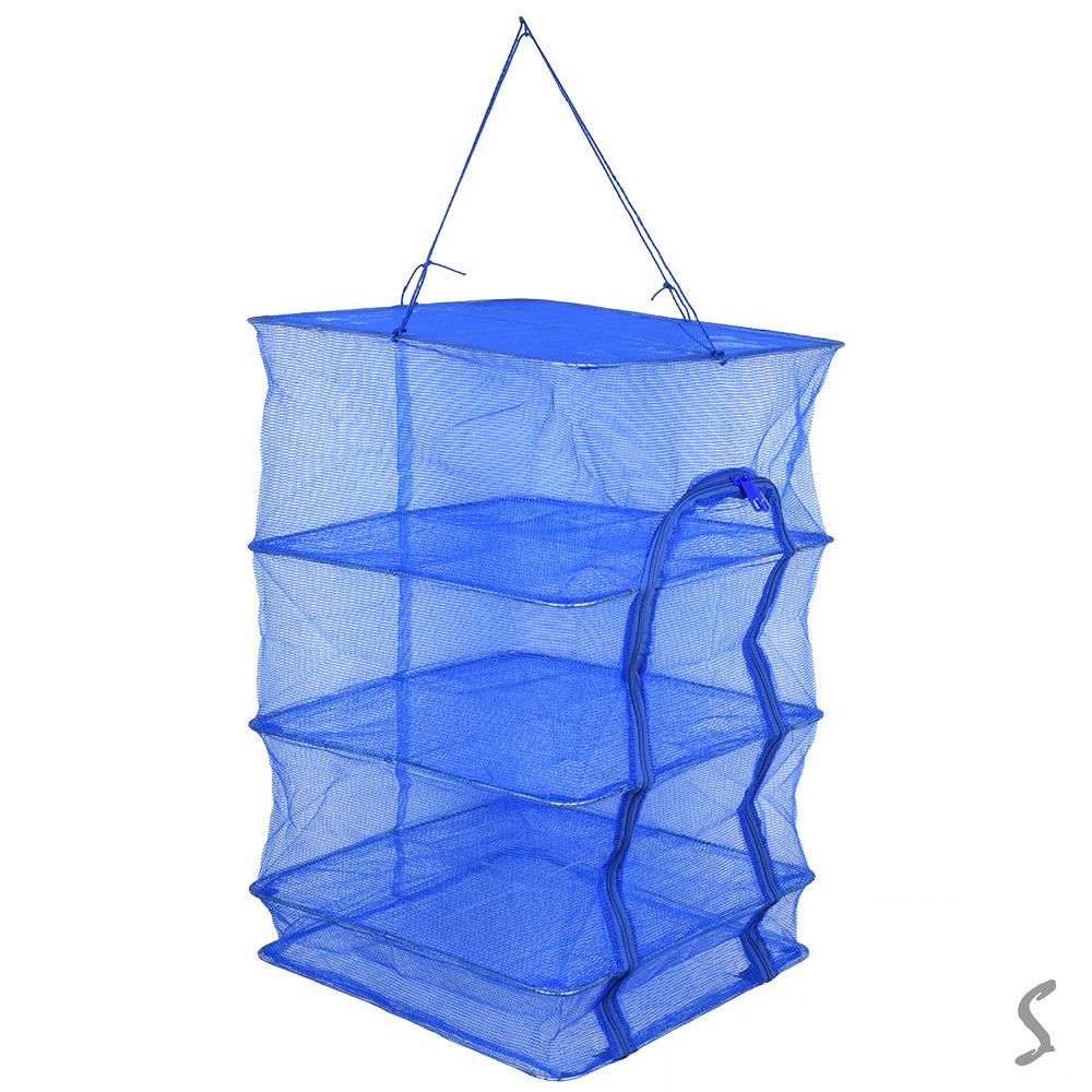 Сетка для сушки рыбы U 3 яруса 40х40х65 см (MH-5889-40) - фото 2