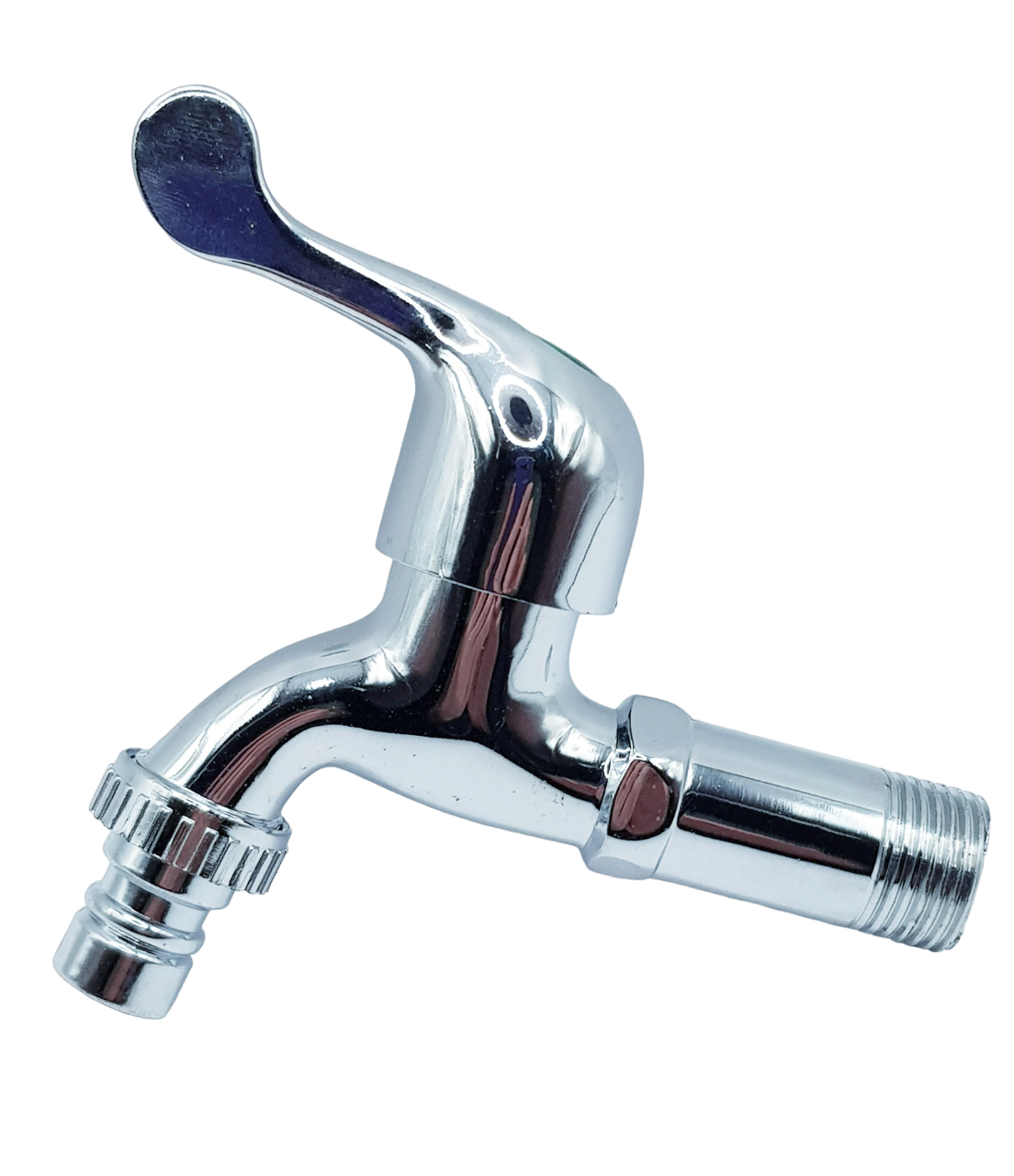 Кран флажковый с носиком Stoks 1/2" 100 мм Хром (101)