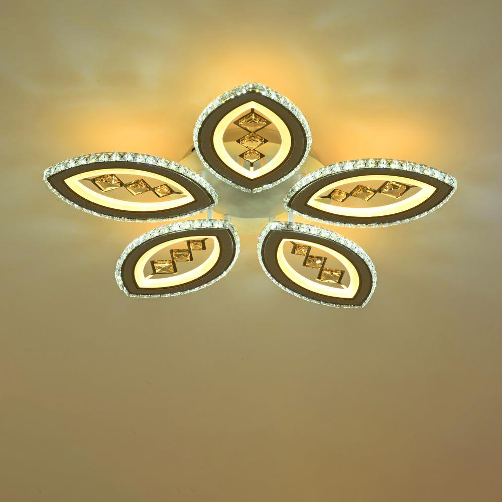 Люстра стельова світлодіодна Light House SRS-19256/5 126W Білий Люстра стельова світлодіодна Light House SRS-19256/5 126W Білий