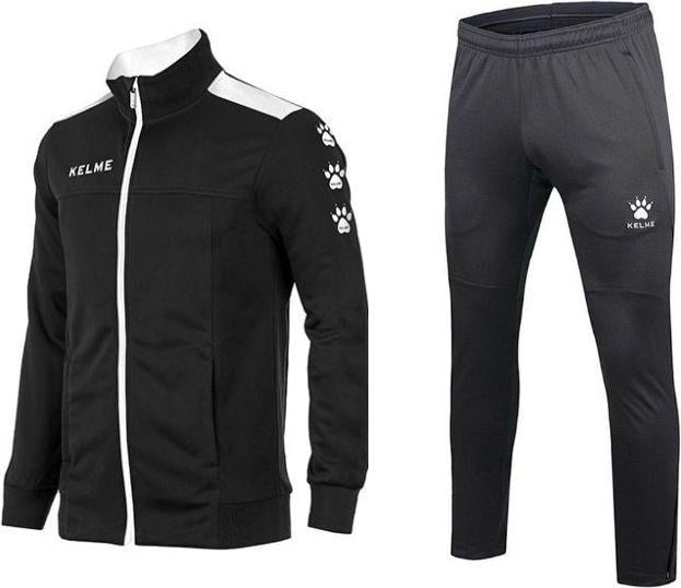 Костюм спортивный Kelme LINCE M Черно-белый (3881321.9003_K15Z403.000)