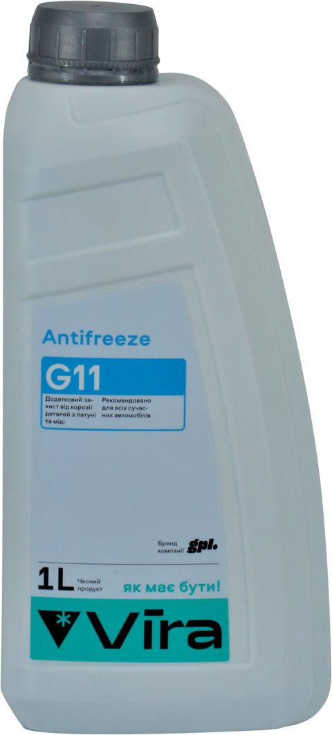 Антифриз VIRA G11 от -40 до +110 1 л Blue (VI0020)
