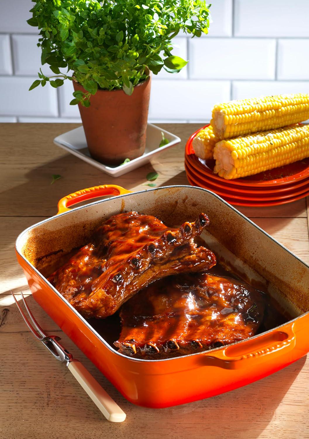 Форма для запекания Le Creuset Signature 33 см Volcanic (20184330902422) - фото 7 Форма для запекания Le Creuset Signature 33 см Volcanic (20184330902422) - фото 7