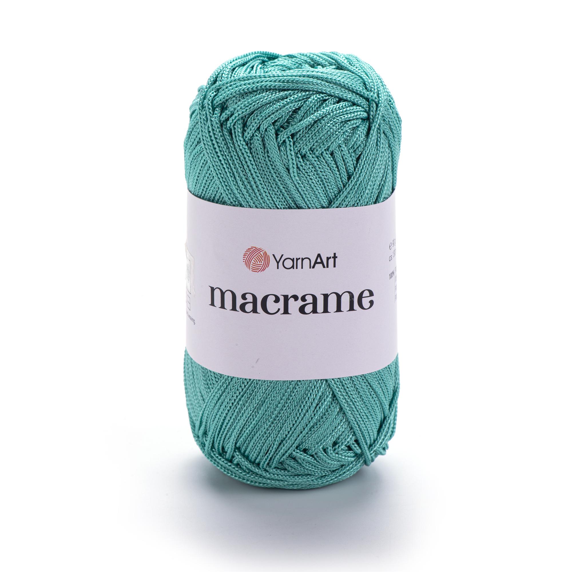 Пряжа YarnArt Macrame 172 Бирюзовый (6918)