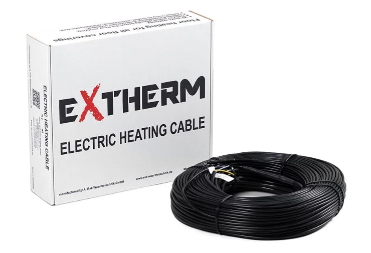 Нагрівальний кабель двожильний Extherm ETT ECO 30-240 Вт 8 пог. м