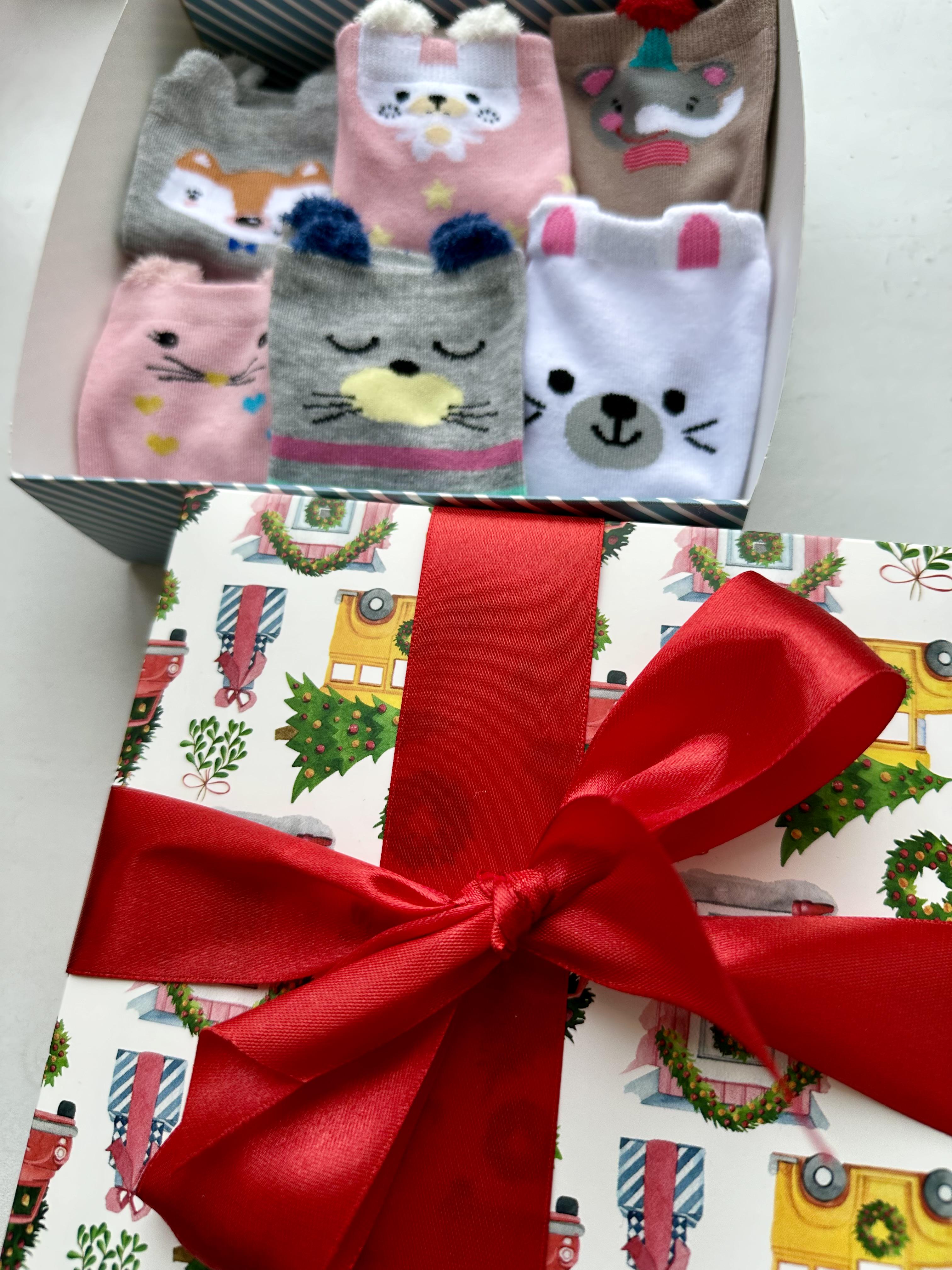 Набір новорічний дитячих шкарпеток (18-20) - фото 4