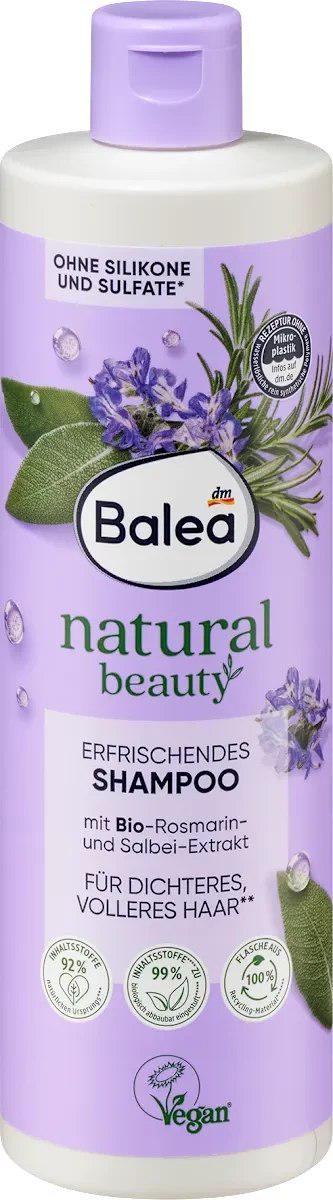 Шампунь Balea Natural Beauty Erfrischende Krauter 400 мл (13350689)