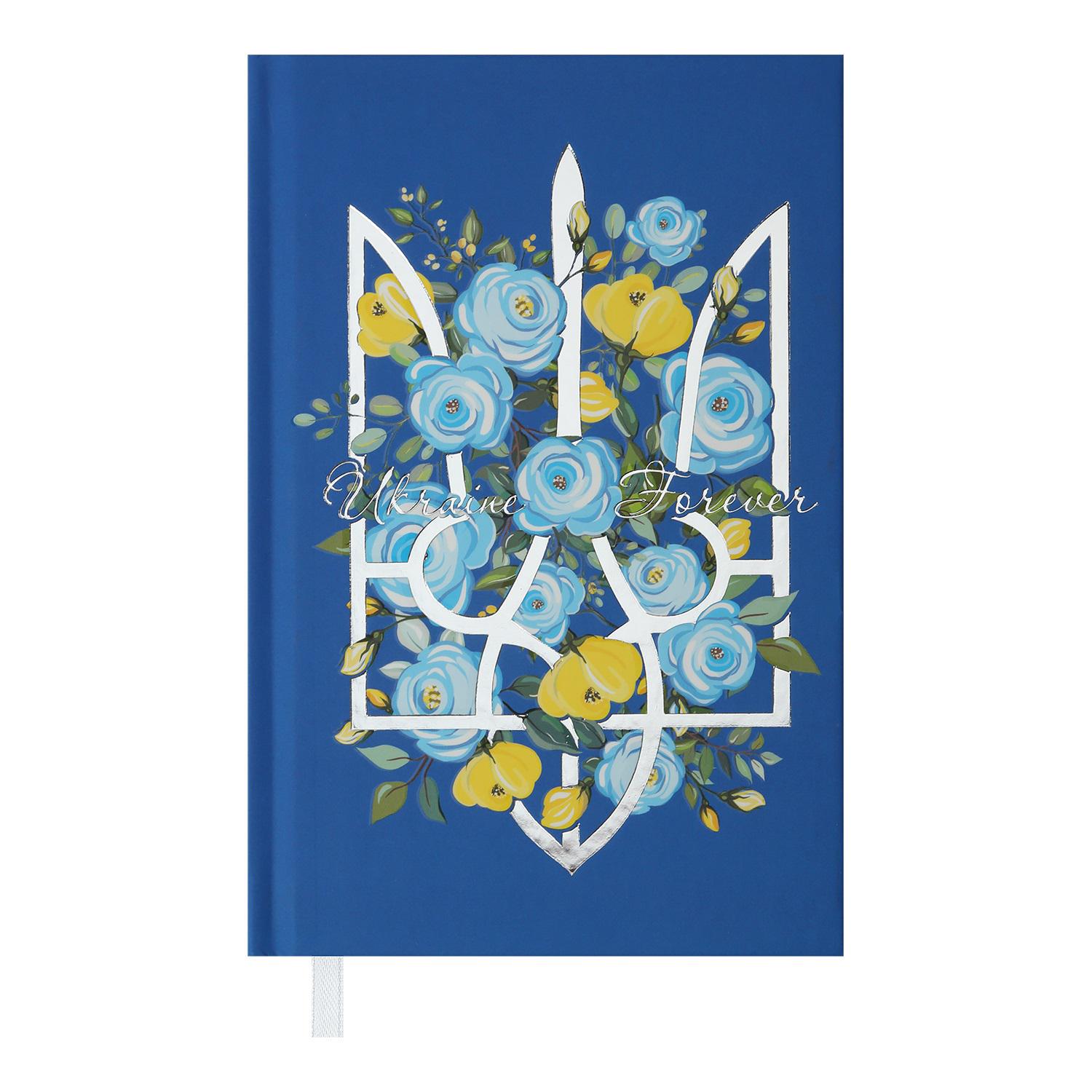 Ежедневник недатированный Buromax Free A6 288 стр. линия Синий (BM.2601-02)