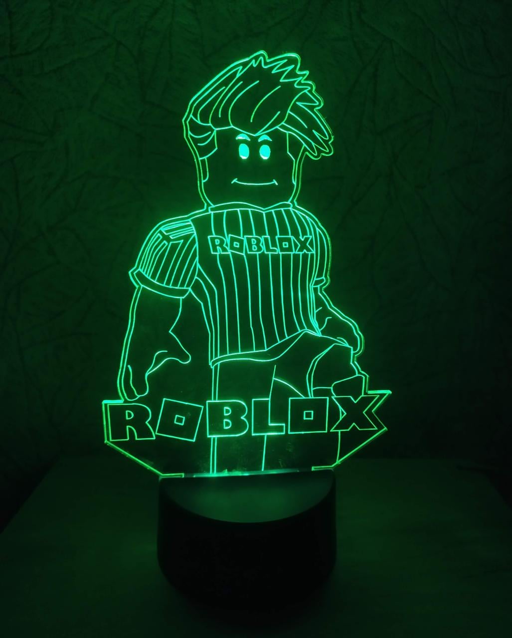 3D-ночник Роблокс Roblox несколько подсветок/на пульте (1849200058)