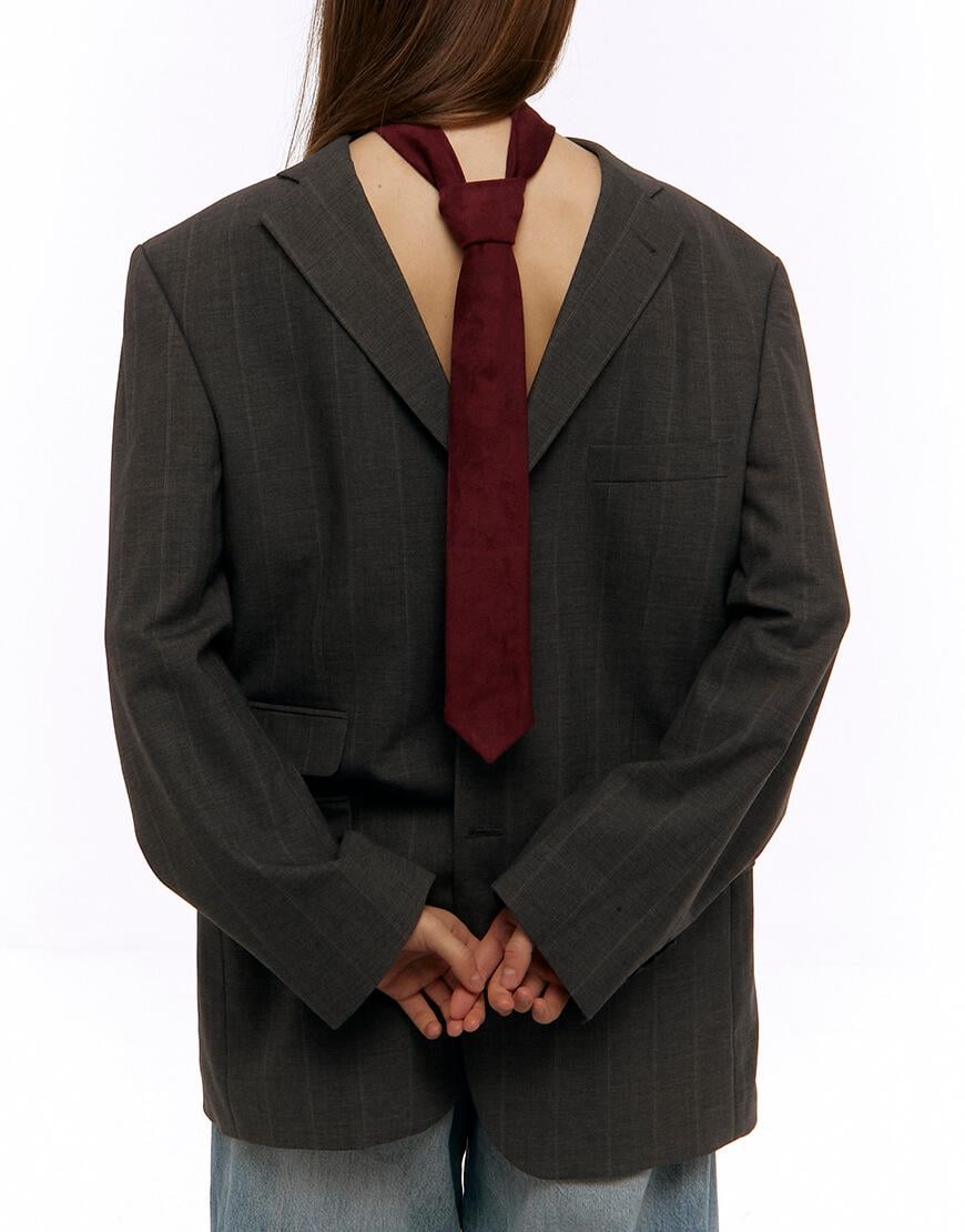 Краватка слім жіноча CRAVATTA бордова One size Краватка слім жіноча CRAVATTA бордова One size