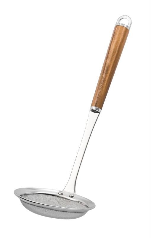 Шумовка-сито кухонное Suncraft 9x8x28 см нержавеющая сталь Коричневый (2126267964)