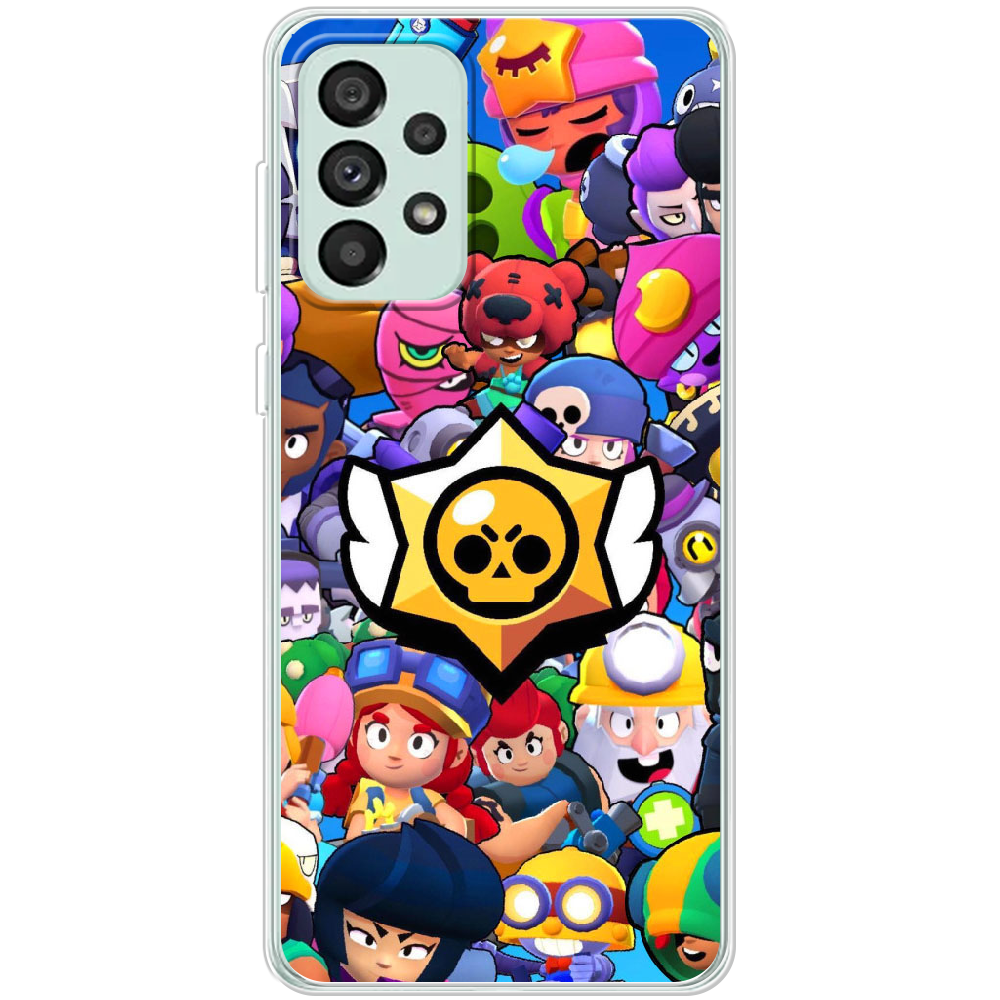 Чехол BoxFace Samsung Galaxy A53 5G (A536) Brawl Stars Прозрачный силикон (44112-up2389-44112)