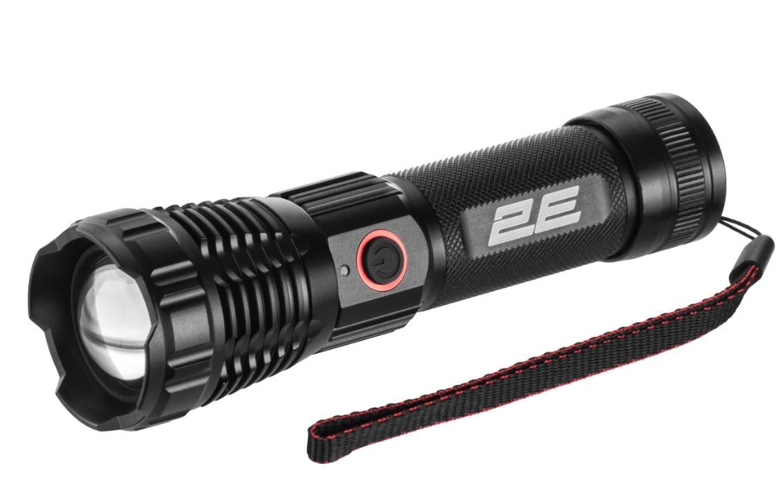 Ліхтарик акумуляторний ручний 2E FLYB2630 USB-C 3000 мАг 2000 лм 10 Вт IP 68 0,2 кг (iz16629)