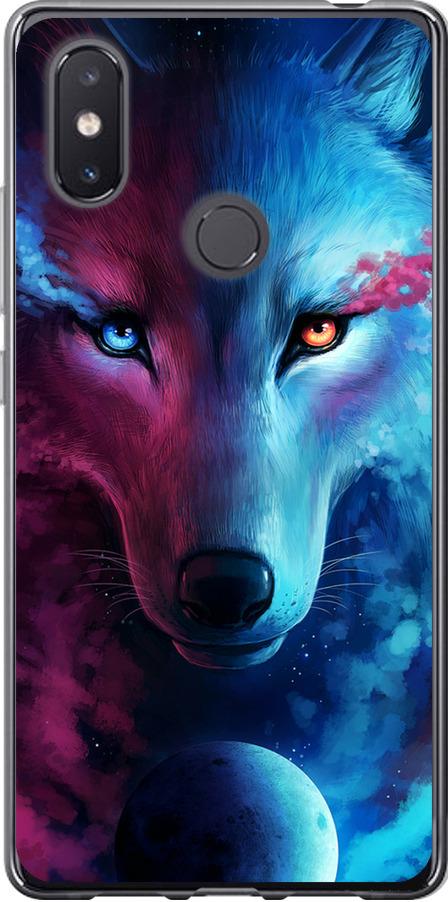 Чехол на Xiaomi Mi8 SE Арт-волк (3999u-1504-42517)
